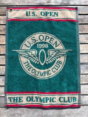 The Olympic Club Vintage 1998 Green Golf Towel